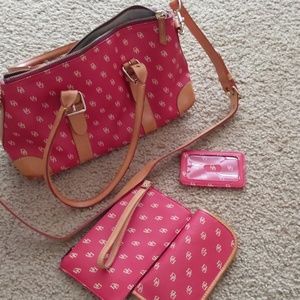 Dooney and Bourke, 4 pc set.